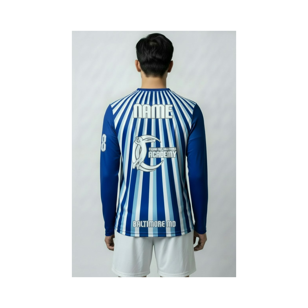 The Men’s Free Throw Longsleeve Performance Match Day Warm-Up Tee