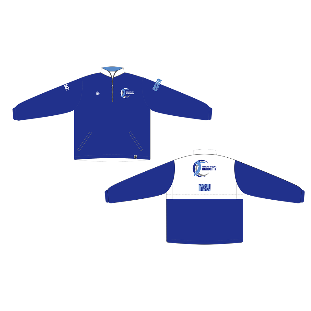 Charm City Volleyball Breaker 1/4 Zip Jacket