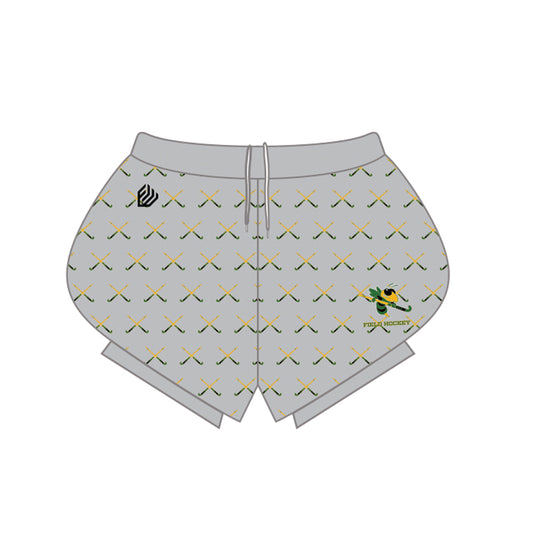 Green Hornet's Women's Flow Shorts (Allover Print)