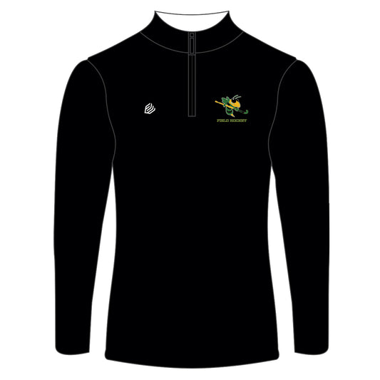 Green Hornet's Women's Fairway 1/4 Zip (Black)